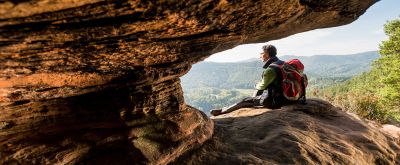 Bizarre Felsen am Rimbach-Steig