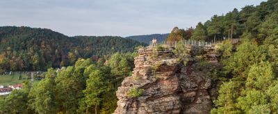Hahnfels-Tour Der Hahnfels über Erfweiler