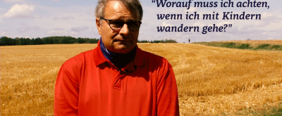 Jürgen Wachowski in der Natur Jürgen Wachowski in der Natur