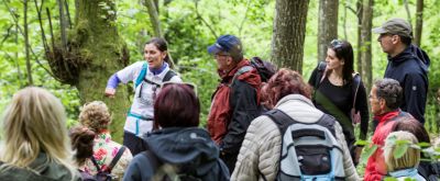 ANne Schlesinger mit Wandergruppe ANne Schlesinger mit Wandergruppe