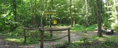 Blick auf den Natur- und Waldlehrpfad Poppental