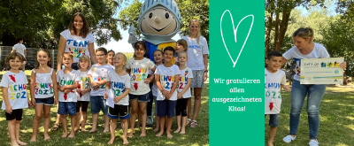 Als Wander-Kita ausgezeichnet Kitagruppe erhält Auszeichnung als Wander-Kita