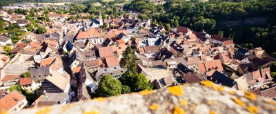 Blick auf den Ort Meisenheim