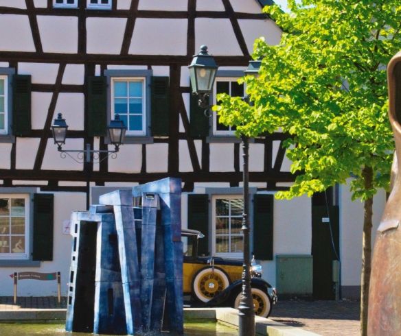 Blick auf den Marktplatz von Rockenhausen